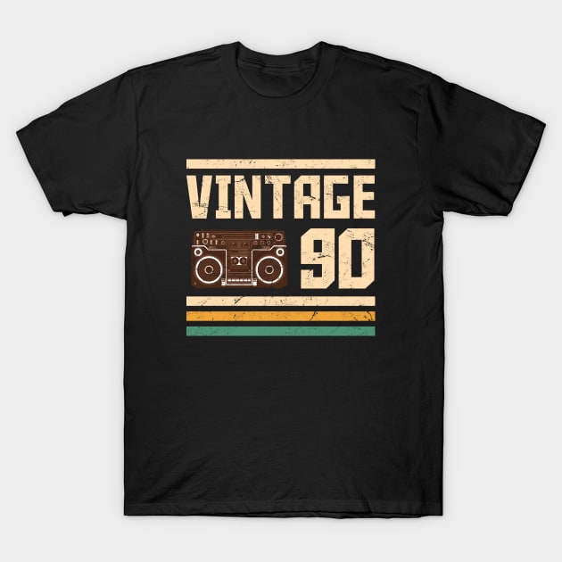 Vintage 1990 T-Shirt by hoopoe